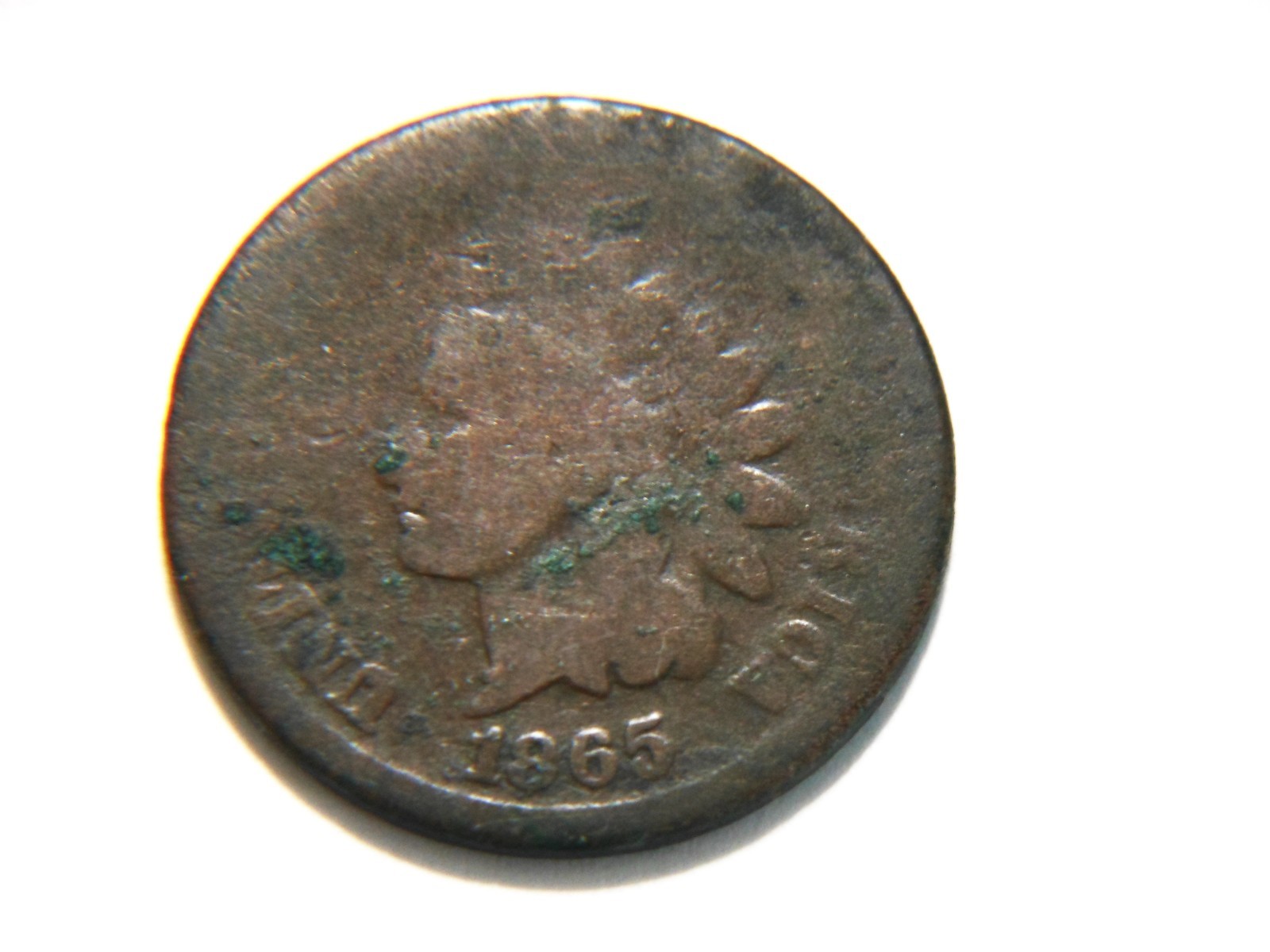 1865 G -/G Indian Head Cent,  Nice *Low Priced* Coin to collect