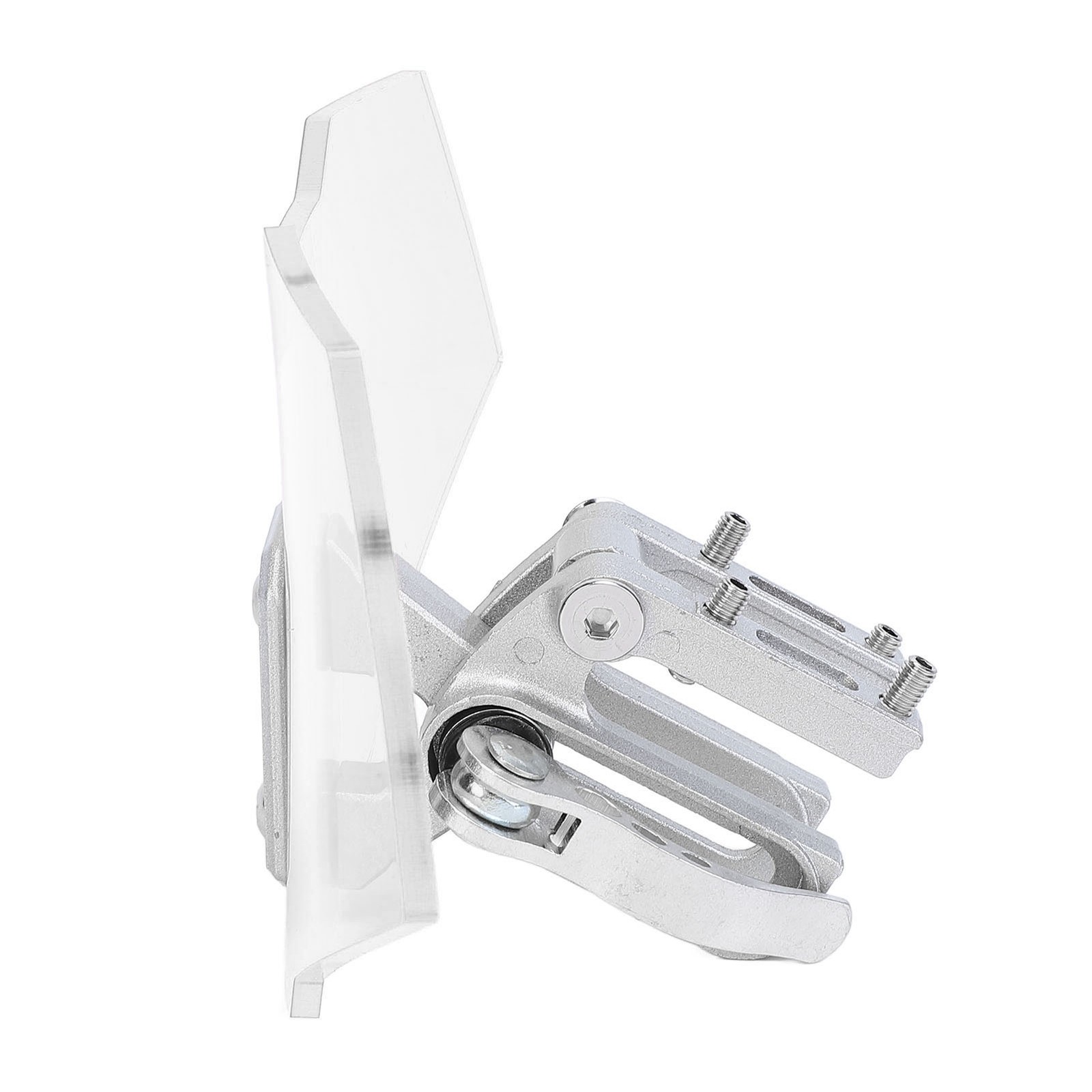 Motorcycle Acrylic Heightened Adjustable Clip On Wind Deflector HYPD