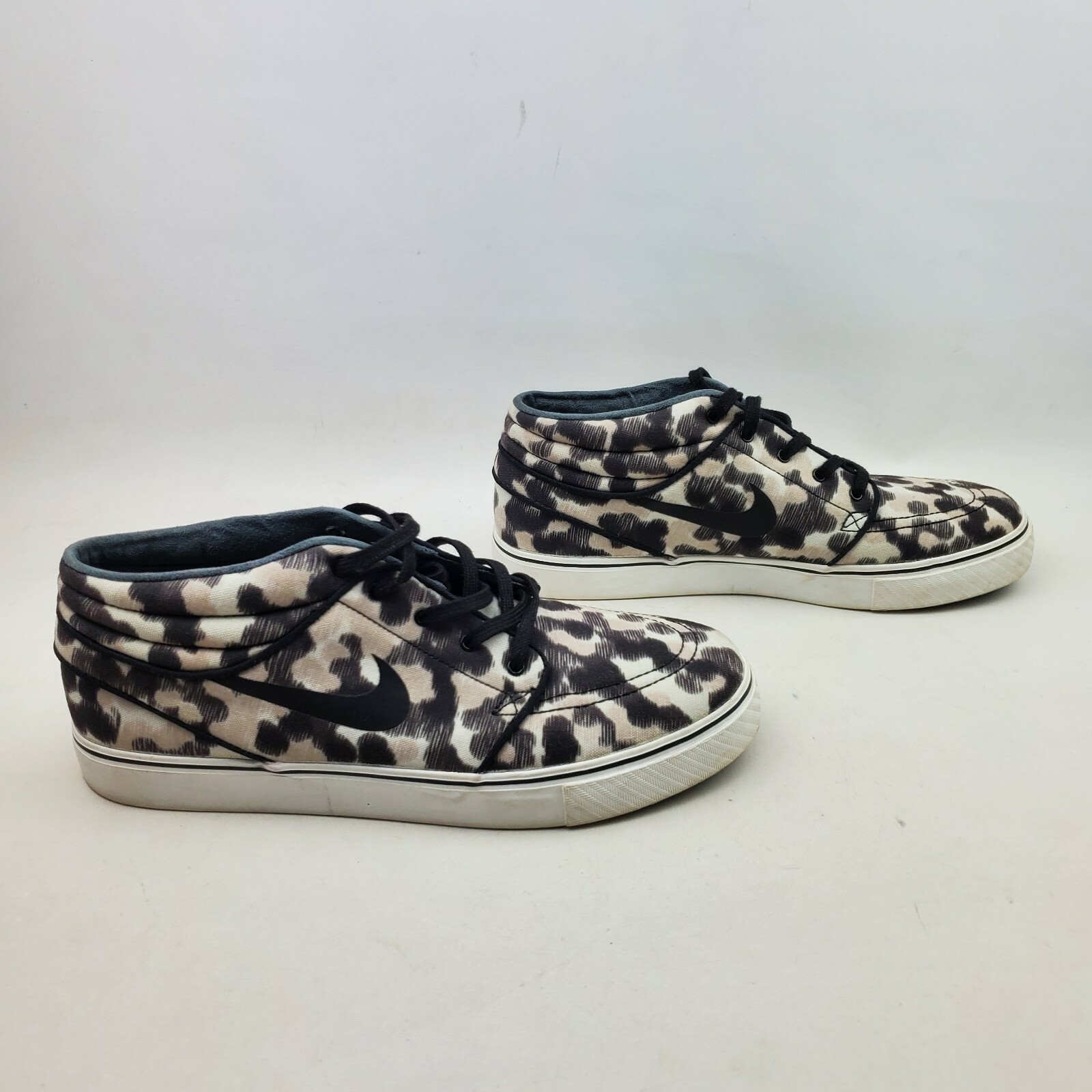 Nike Stefan Janoski Zoom Air Skate Shoes Snow Leopard Mens 9