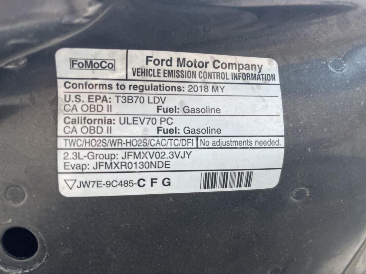 Camera/Projector Camera Front Windshield Mounted Fits 18-20 MUSTANG 1020571