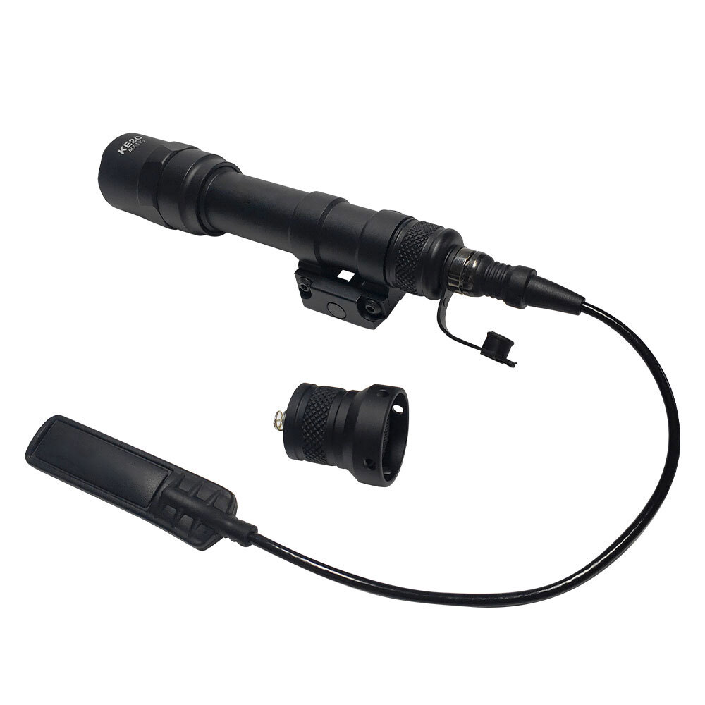 Tactical M600B Light LED Flashlight Hunting Rail Mount M600B Weapon light
