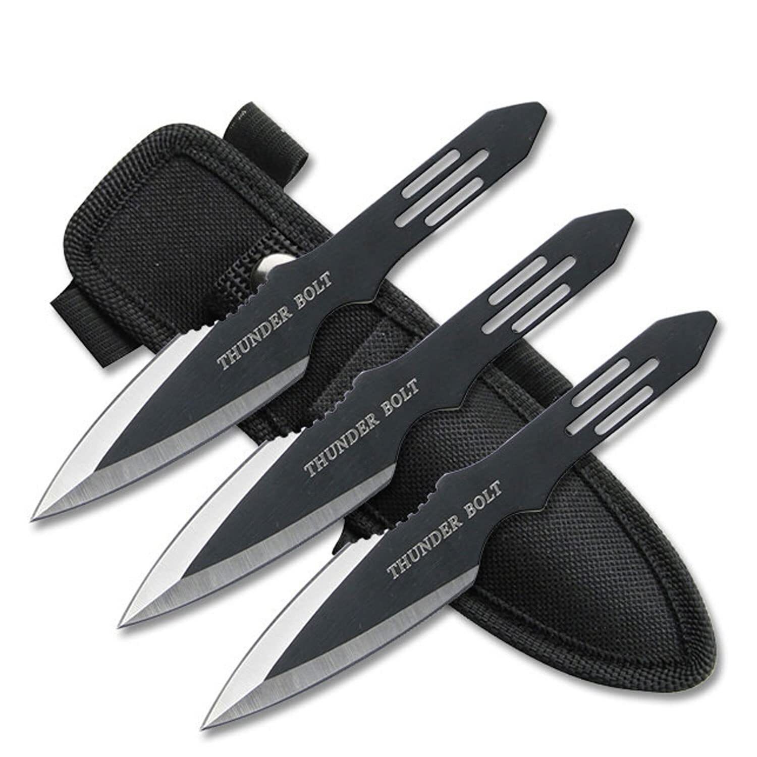 Perfect Point RC-595-3CS Throwing Knife Set 5.5" Overall