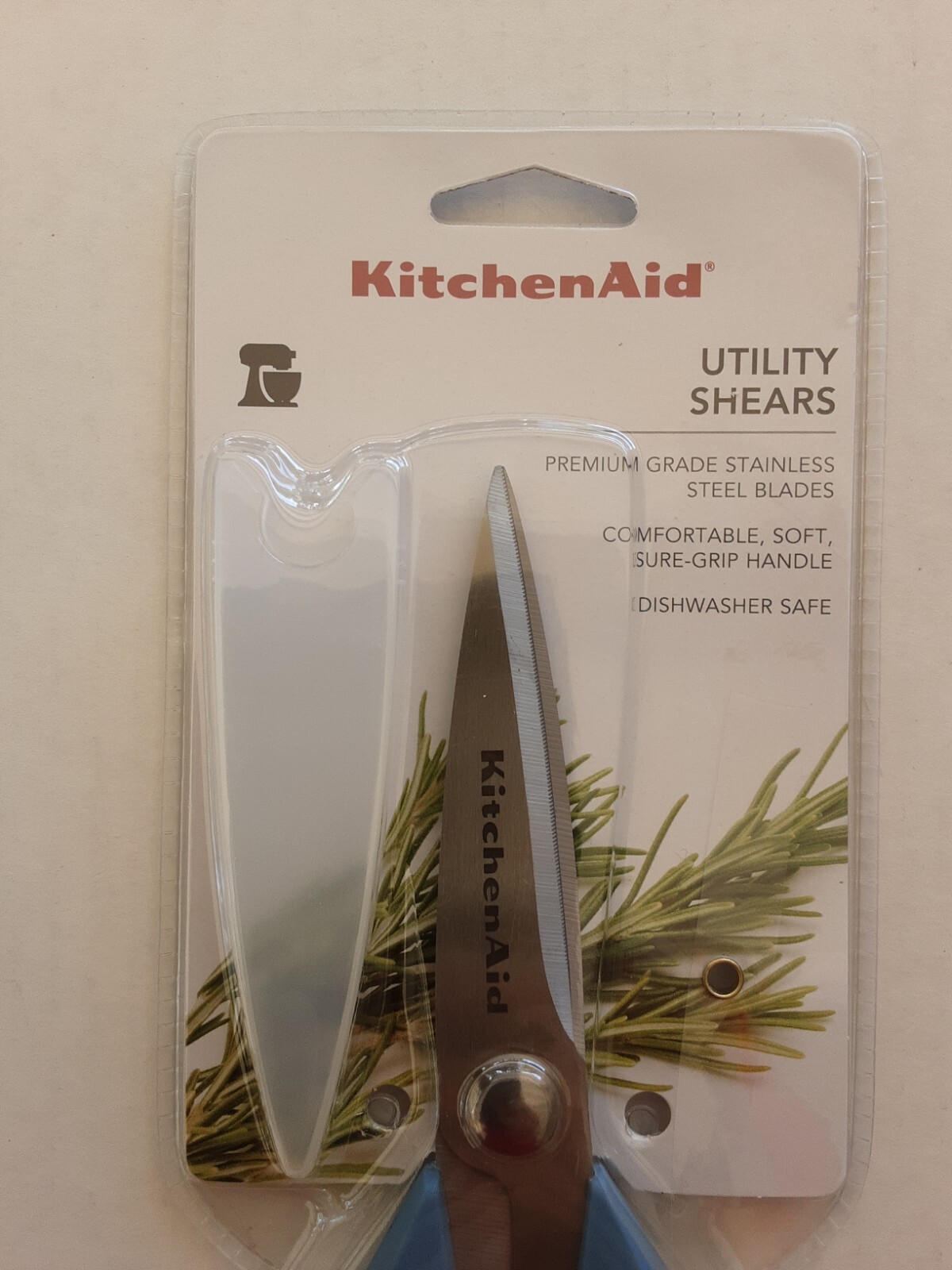 Kitchen Aid Utility Shears / Scissors (Corn Flower Blue) NEW KE351OHBLA