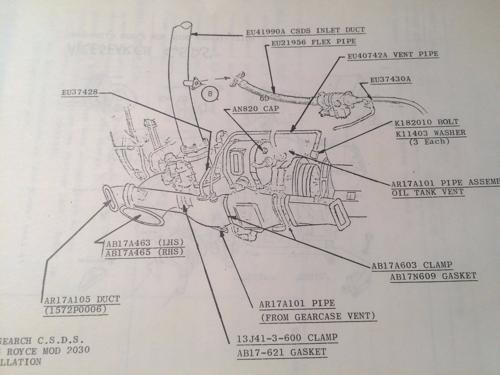 Rolls-Royce SPEY 506-14D Quick Engine Change Manual