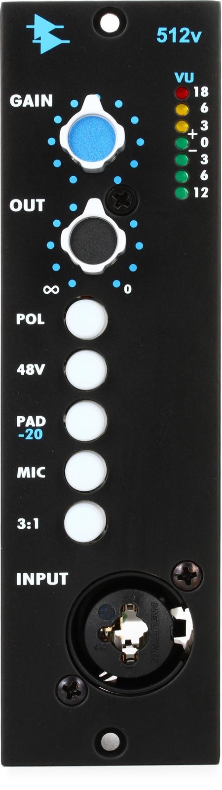 API 512V 500 Series Discrete Microphone Preamp (5-pack) Bundle
