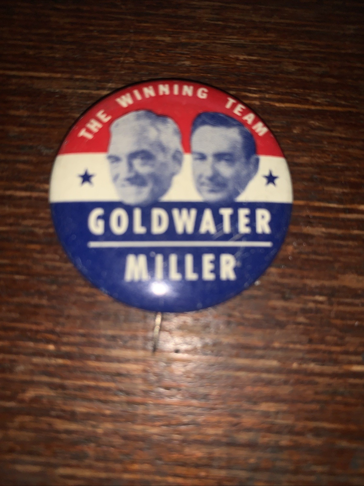 1964 Goldwater Miller 1.5 Inch Political Campaign Pinback Button