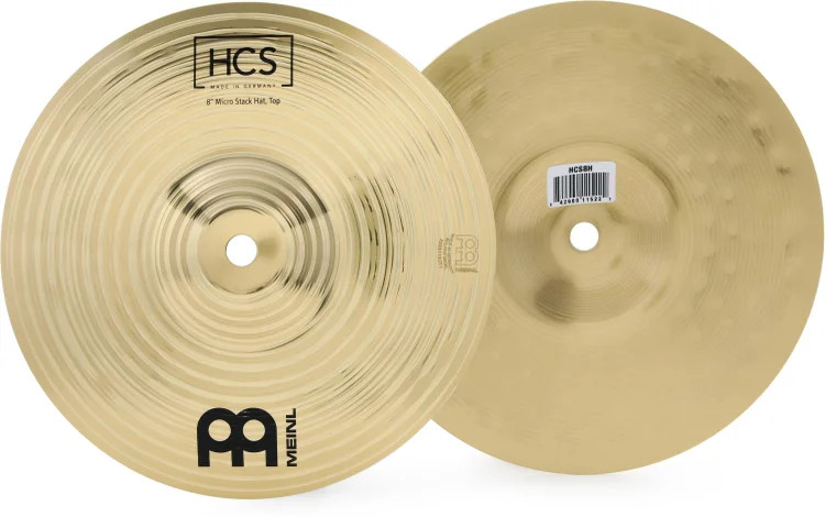 Meinl Cymbals HCS Micro Stack Mini Hi-hats - 8 inches
