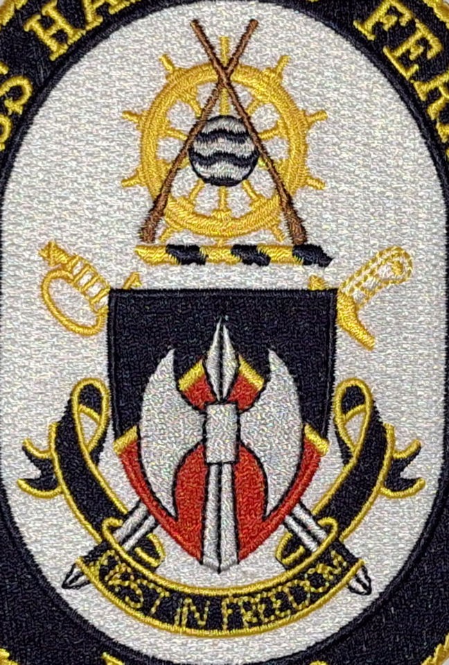 USS HARPERS FERRY LSD-49 "FIRST IN FREEDOM" SHIP'S PATCH