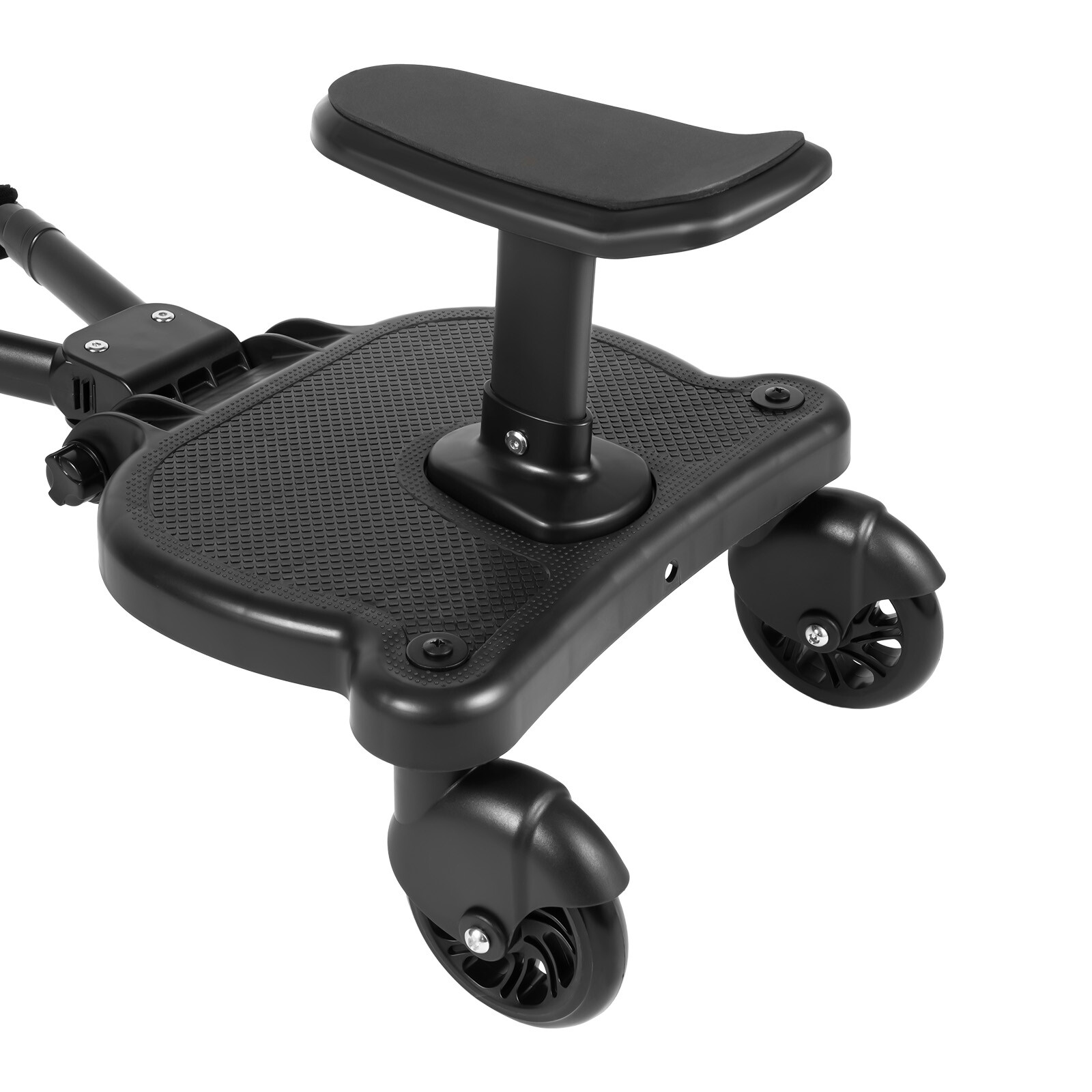Universal 2 in 1 Stroller Ride Board &Detachable Seat, Stroller Glider board