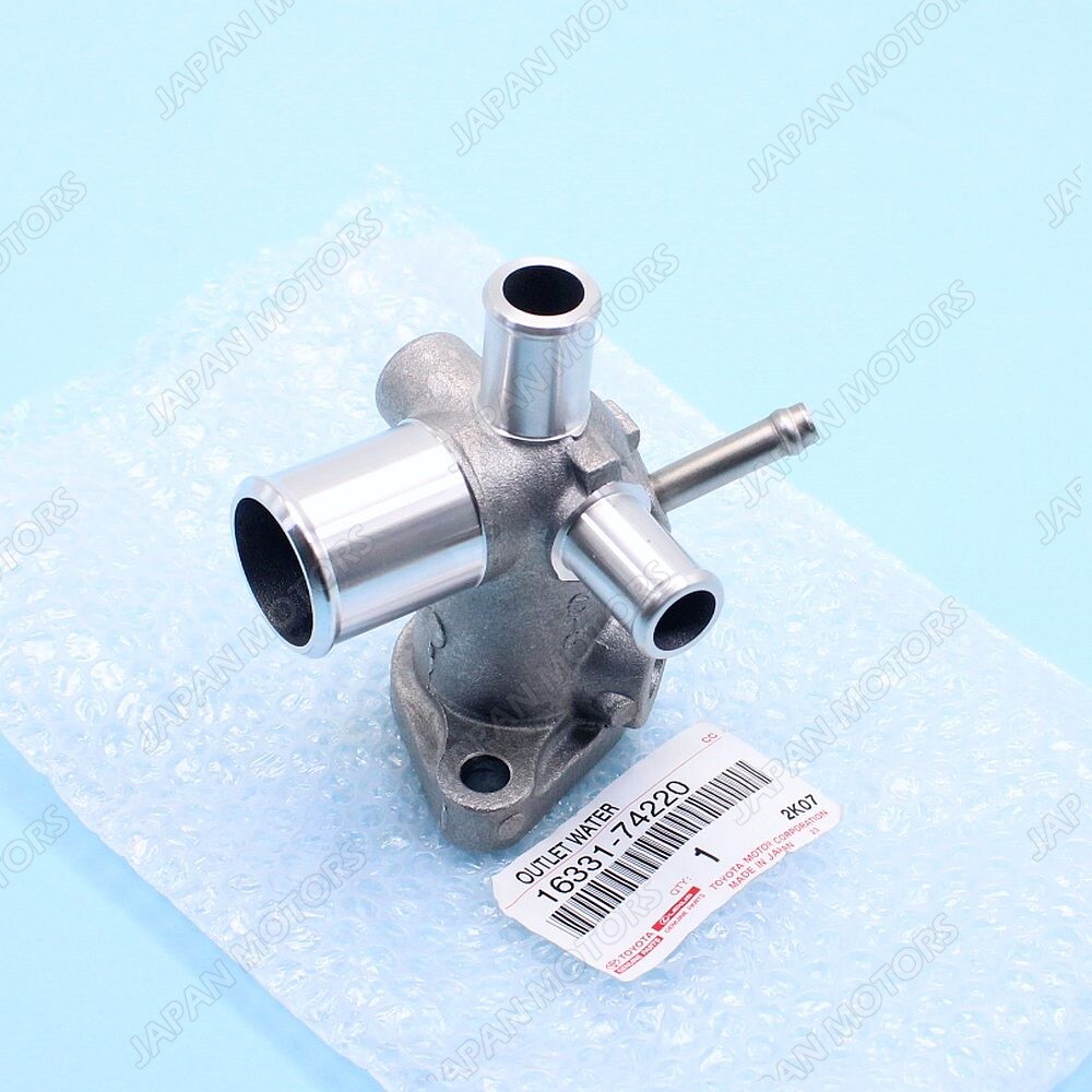 Genuine OEM Toyota Camry Celica Engine Cooling Water Outlet Flange 16331-74220