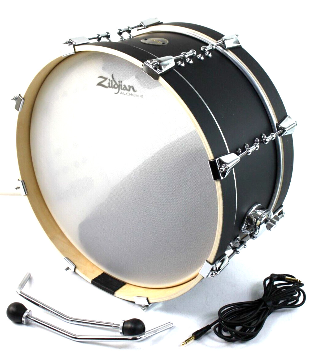 Zildjian ALCHEM-E (ZAB18BD) 18 x 5.5" Electronic Bass Drum - Matte Black  #R4462