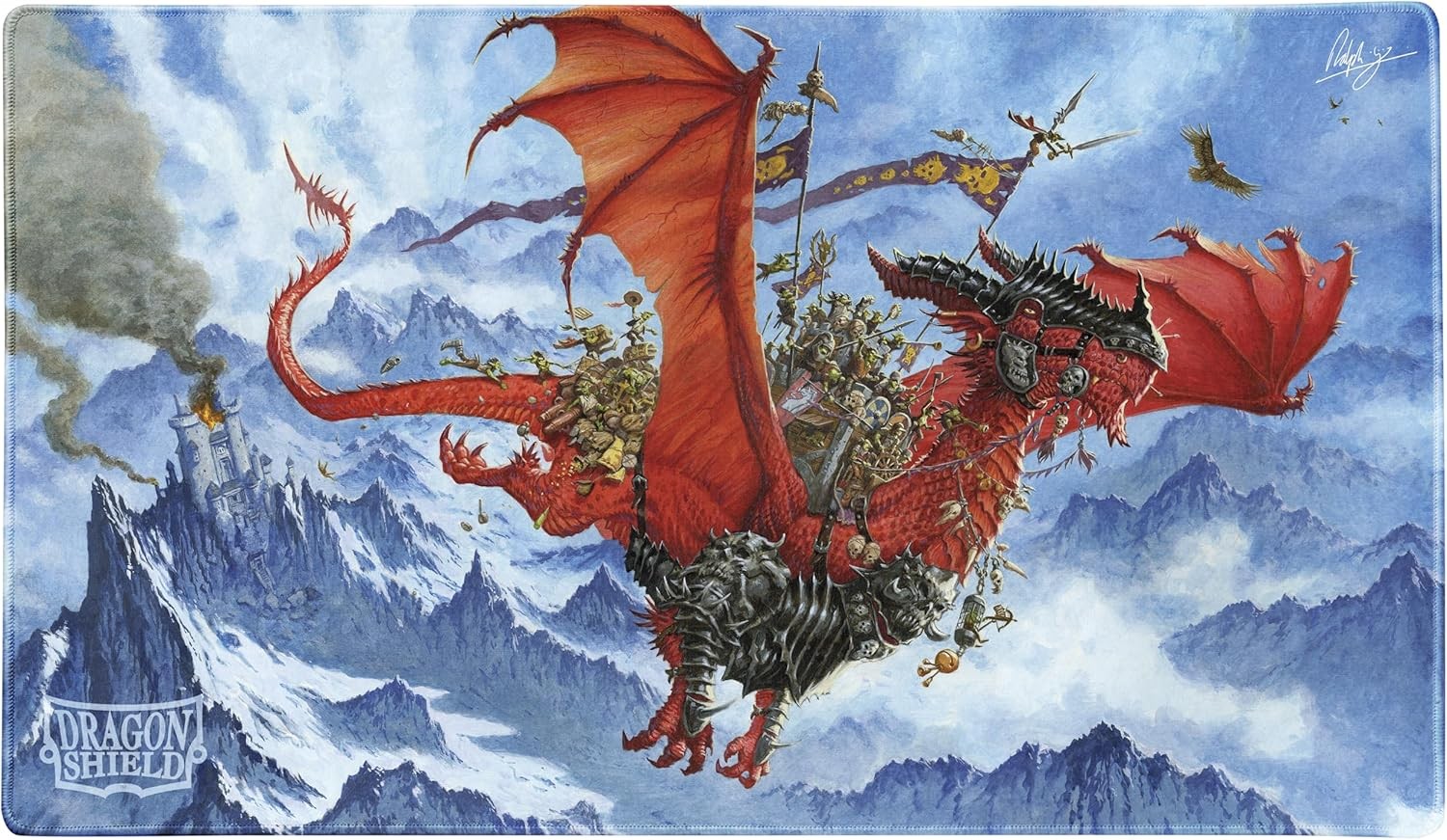 Dragon Shield Playmat Signature Series - The Raid + Tube