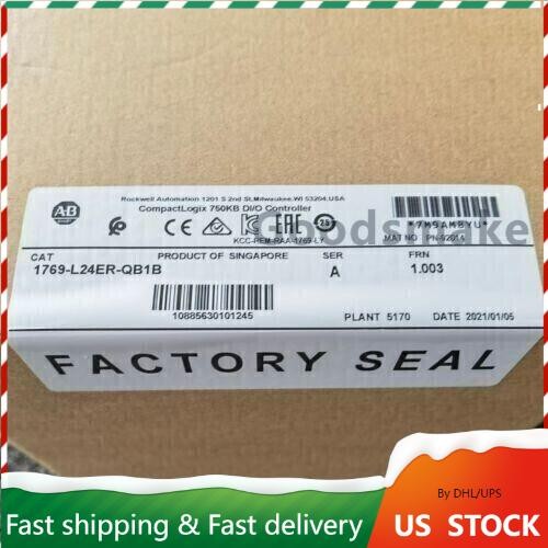 New Factory Sealed 1769-L24ER-QB1B /A CompactLogix Controller US