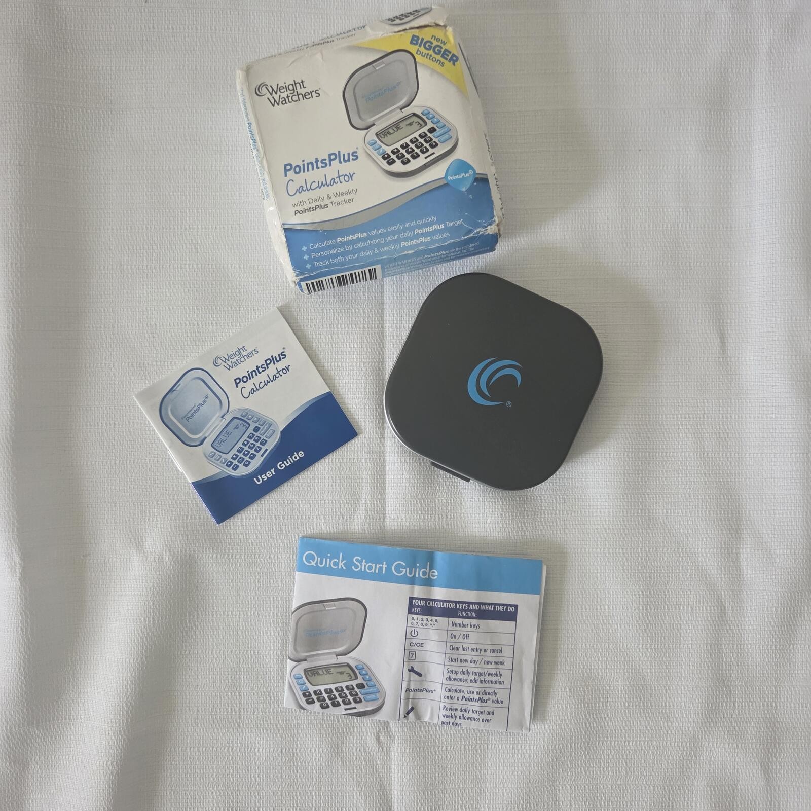 Weight Watchers PointsPlus Calculator with User Guide and Quick Start Guide
