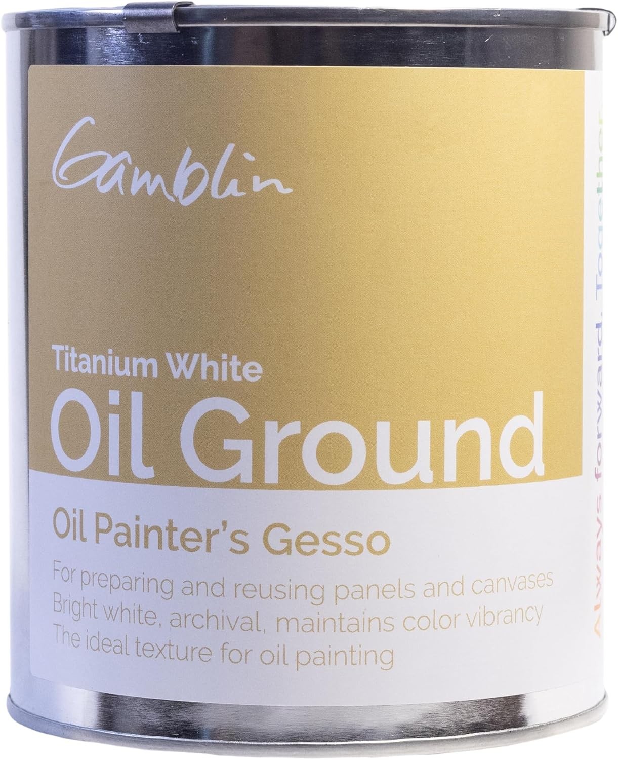 Gamblin Oil Painting Ground 32 oz. 32 Fl Oz (Pack of 1), White