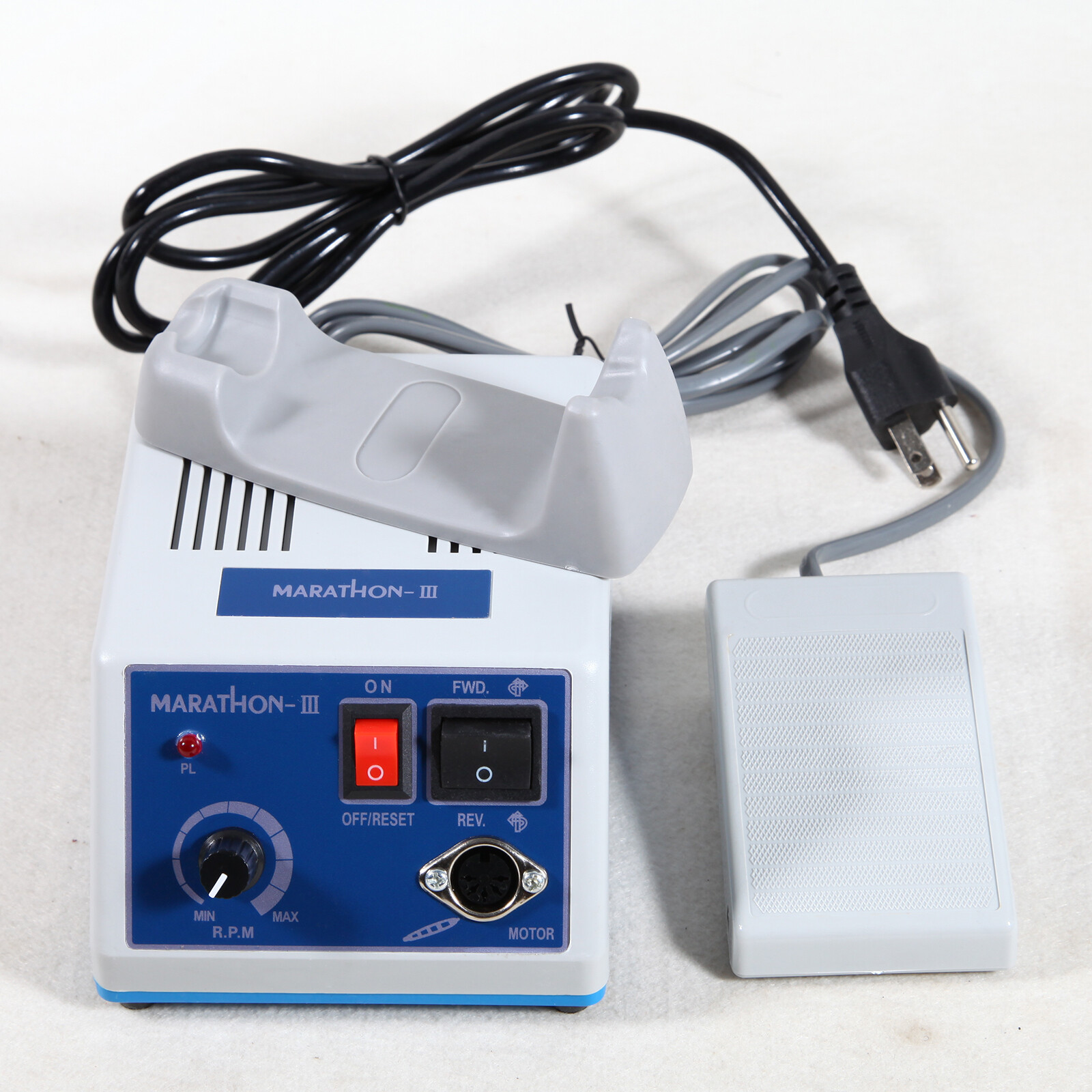 Dental Lab Marathon Electric Micromotor Polishing Unit + 35K rpm Motor Handpiece