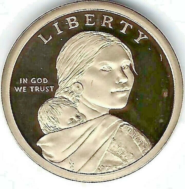 2023-S San Francisco Proof Maria Tallchief and Sacajawea Dollar Coin!