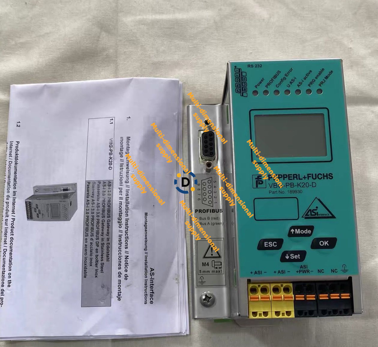 New VBG-PB-K20-D bus coupler