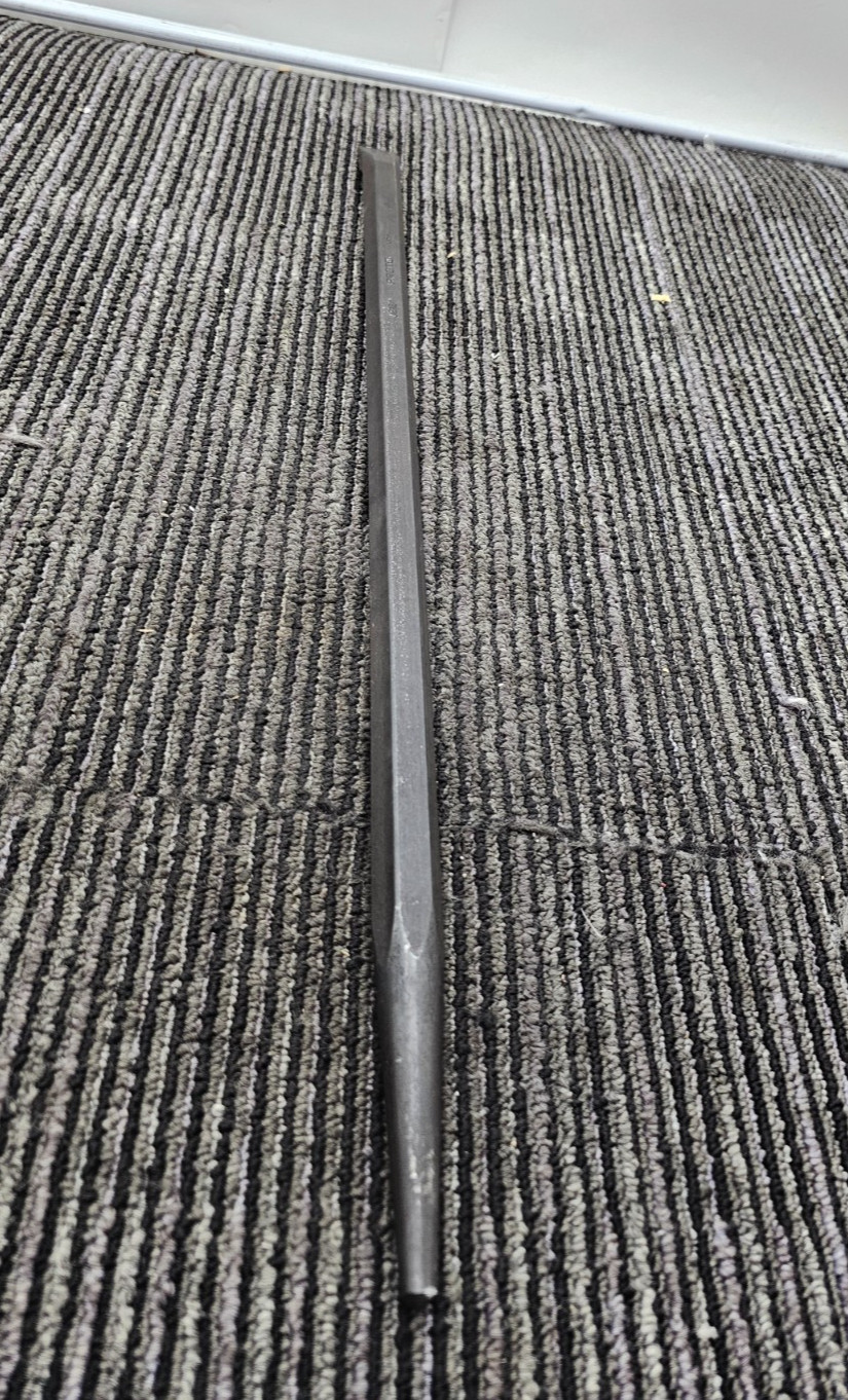 Proto J2124 Alignment Pry Bar Point End, 24 in Overall Length, 3/4 in Bar Width