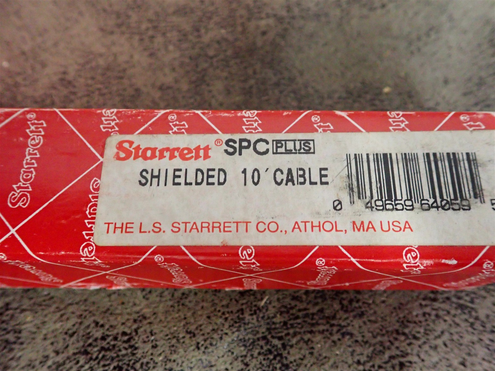 Starrett 64059 PT22938 SPC Plus Shielded 10' Cable For Micrometers (BN262)