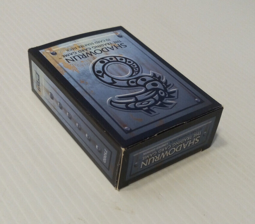 Shadowrun Trading Card Game Limited Edition Starter Deck Pre-Owned Unplayed 1997