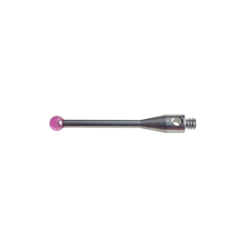 2.5mm Ruby Ball M2 CMM Styli,Stainless Steel Stem L20mm for Renishaw A-5000-7804