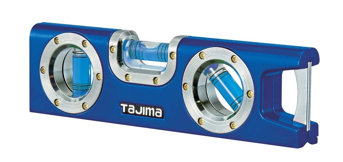 TAJIMA MOBILE LEVEL WITH MAGNET BLUE (160x45x18mm) ML-160B