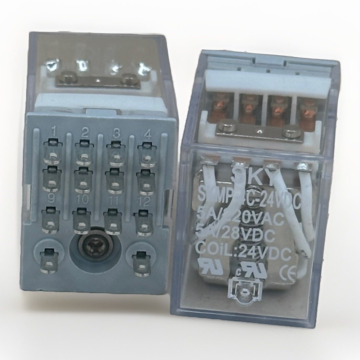 *Lot of 5* SKY ELECTRONICS SKMP-4C-24VDC *New*