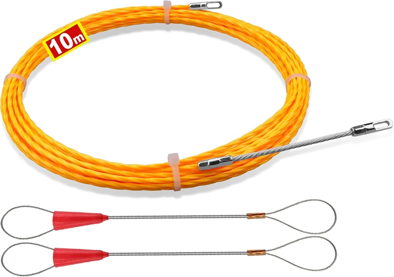 Electrical Fish Tape 10m | 3.0 mm Wire Puller | Yellow