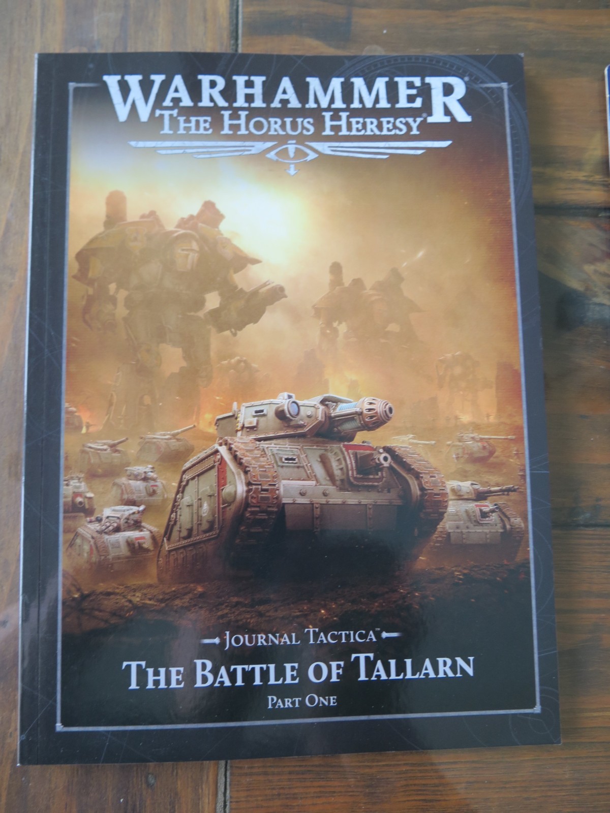 WARHAMMER 40,000 40K THE HORUS HERESY BATTLE OF TALLARN JOURNAL GAMES WORKSHOP