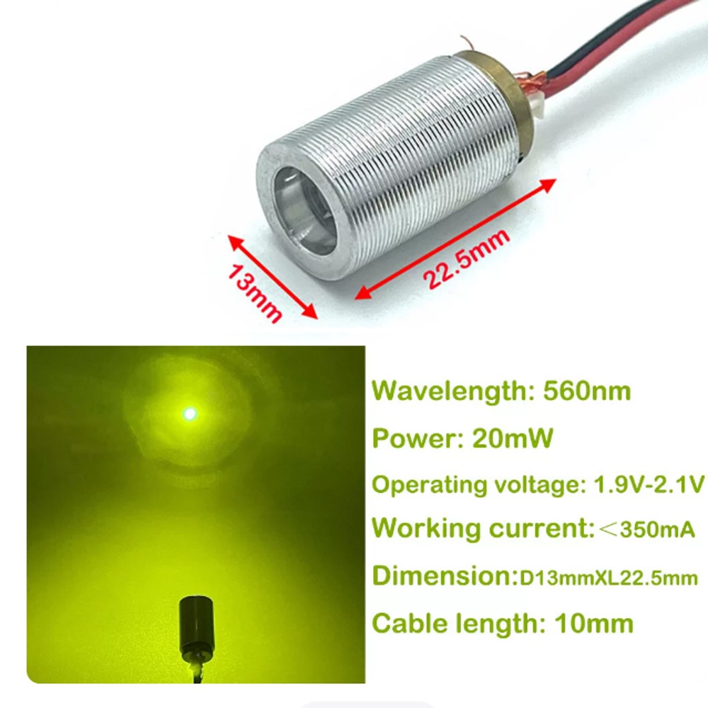 DNA Spectral Analysis/Fluorescence Excitation with 571nm 40mW Yellow Light Laser
