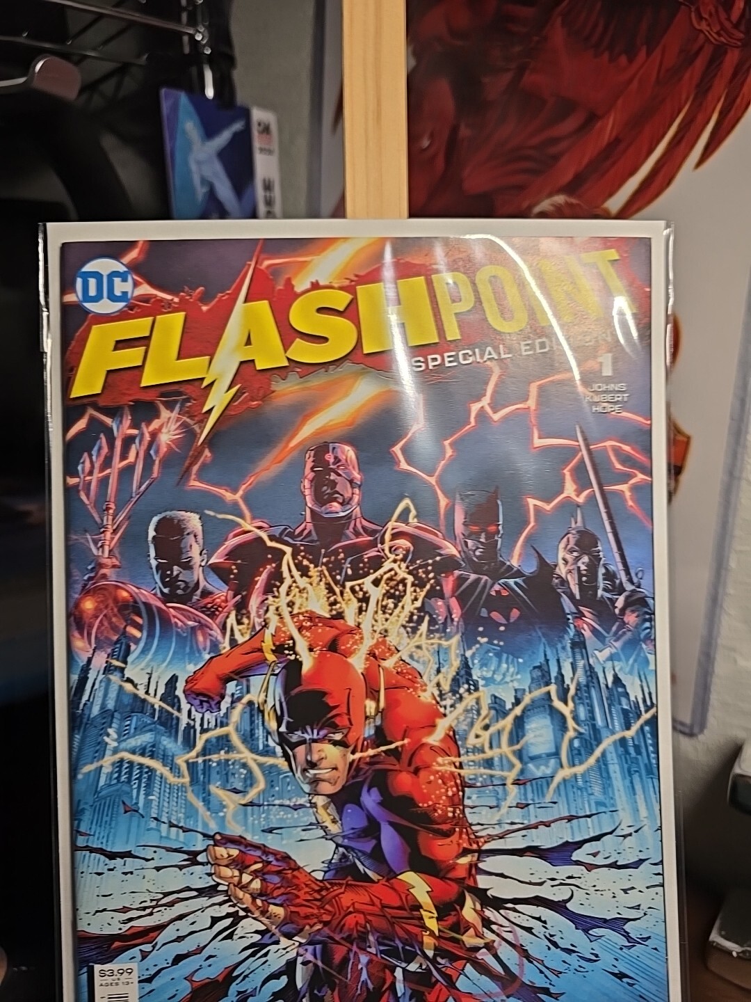 FLASHPOINT 1 SPECIAL EDITION COVER & ART ANDY KUBERT SANDRA HOPE ALEX SINCLAIR.