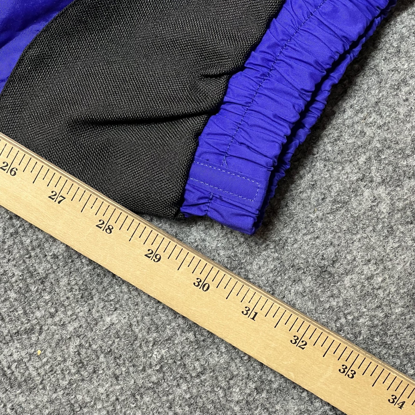 Columbia Snow Pants Mens Large Blue Ski Shell Elastic Waist Pull On Pockets