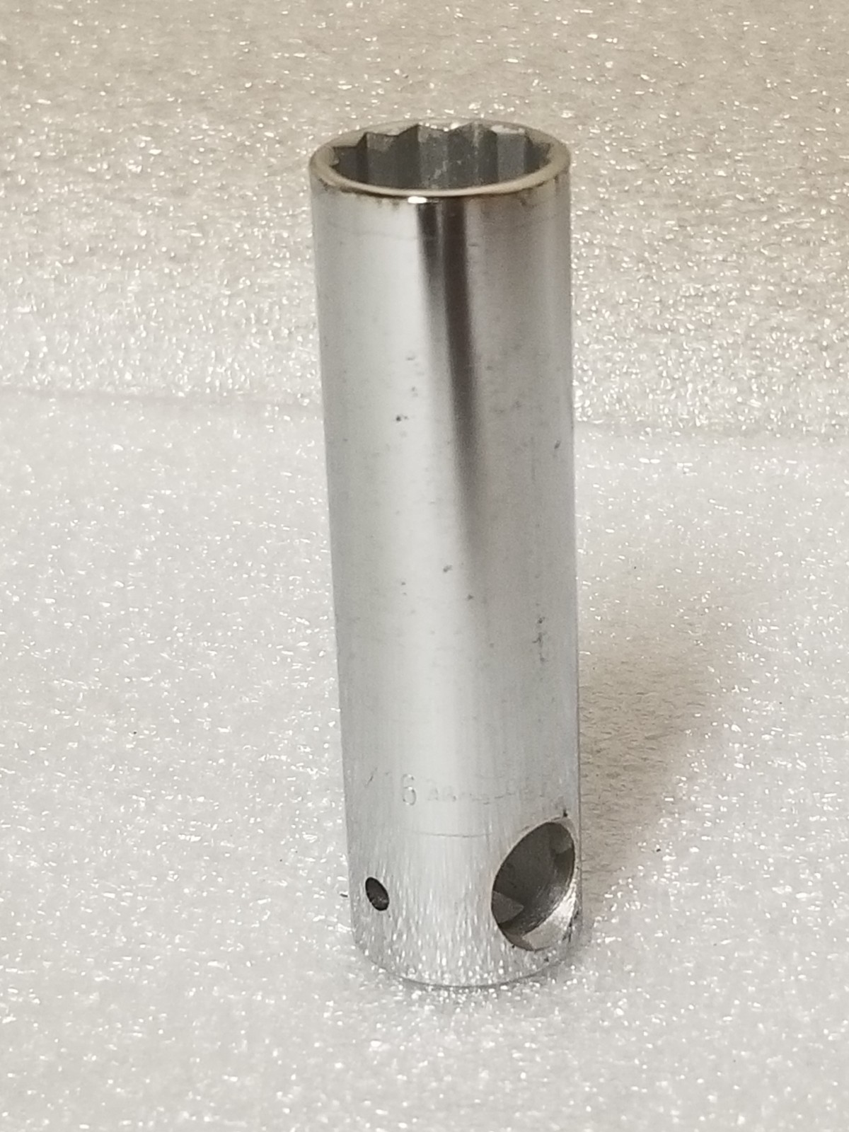 Armstrong Armaloy SD-1222 1/2"-Drive 12-Pt Deep Socket 11/16" Made in USA