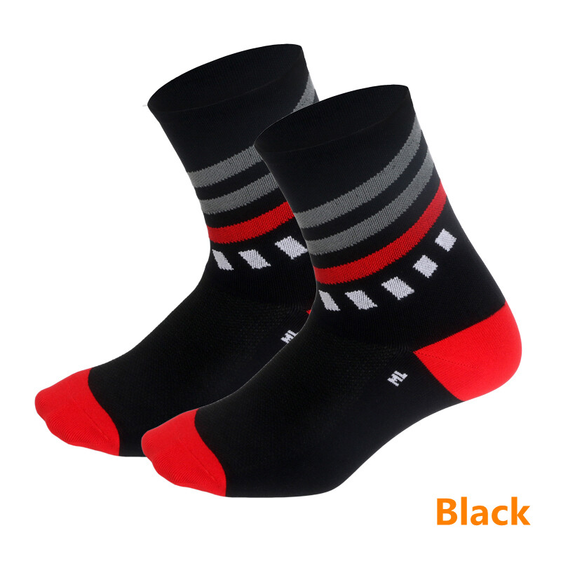 Pro Mens Womens XC Cycling Sports Ankle Socks Riding Socks Bicycle Socks Blue