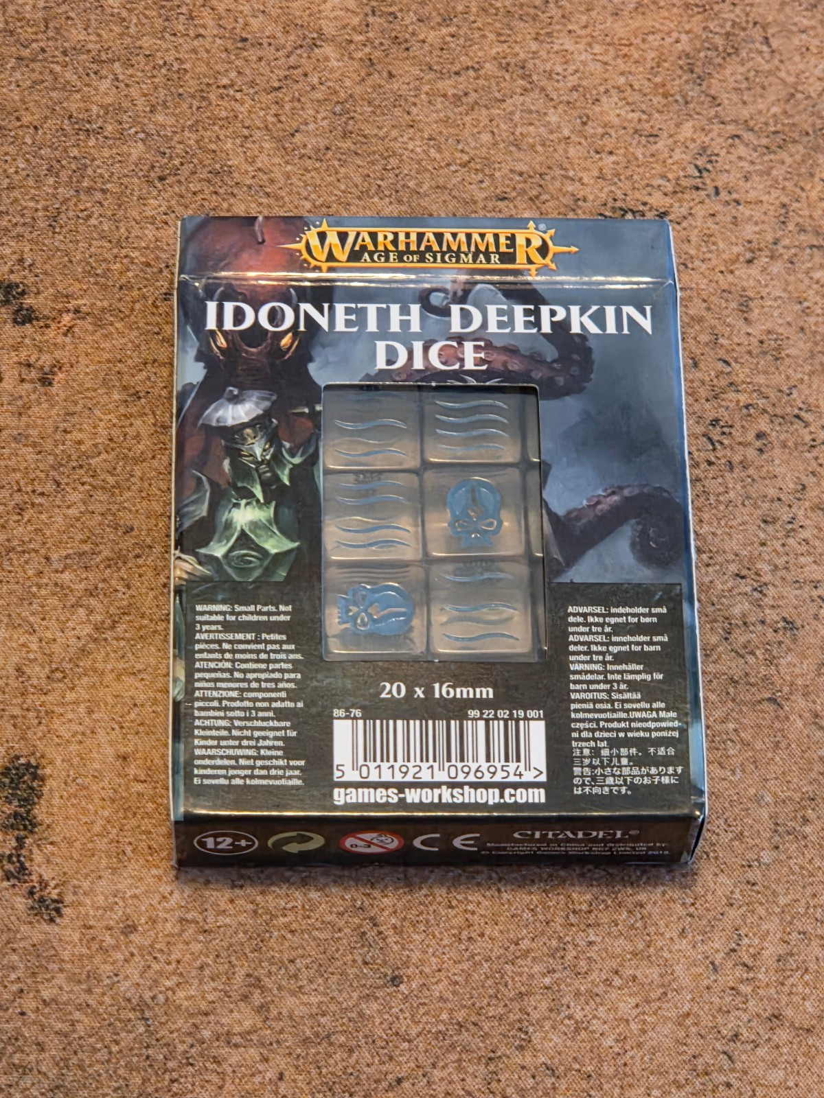 260811 - Idoneth Deepkin Dice set - AoS - NIB