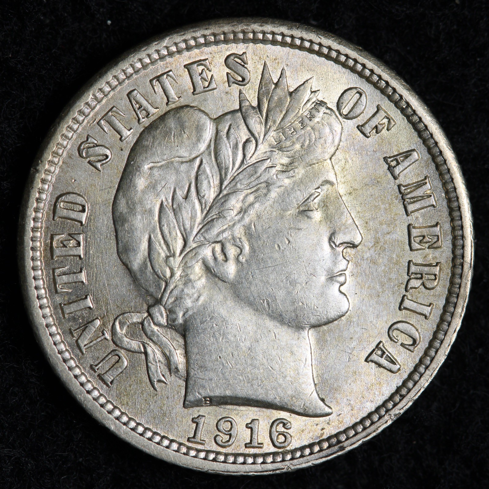 1916 Barber Silver Dime GEM BU *UNCIRCULATED* MS E274 ZAKFF