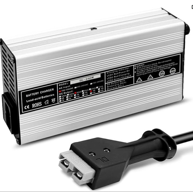 36 Volt 5 Amp Golf Cart Battery Charger with SB50 Plug for EZGO Club Car NIB