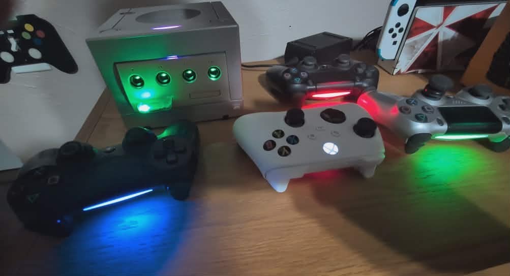Blueretro gamecube controller port board