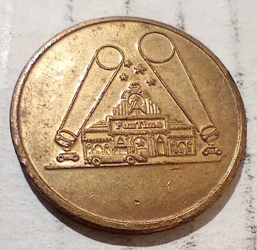 FunTime America Brass Arcade Game Token Fun Time