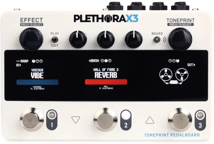 TC Electronic Plethora X3 TonePrint Multi-FX Pedalboard