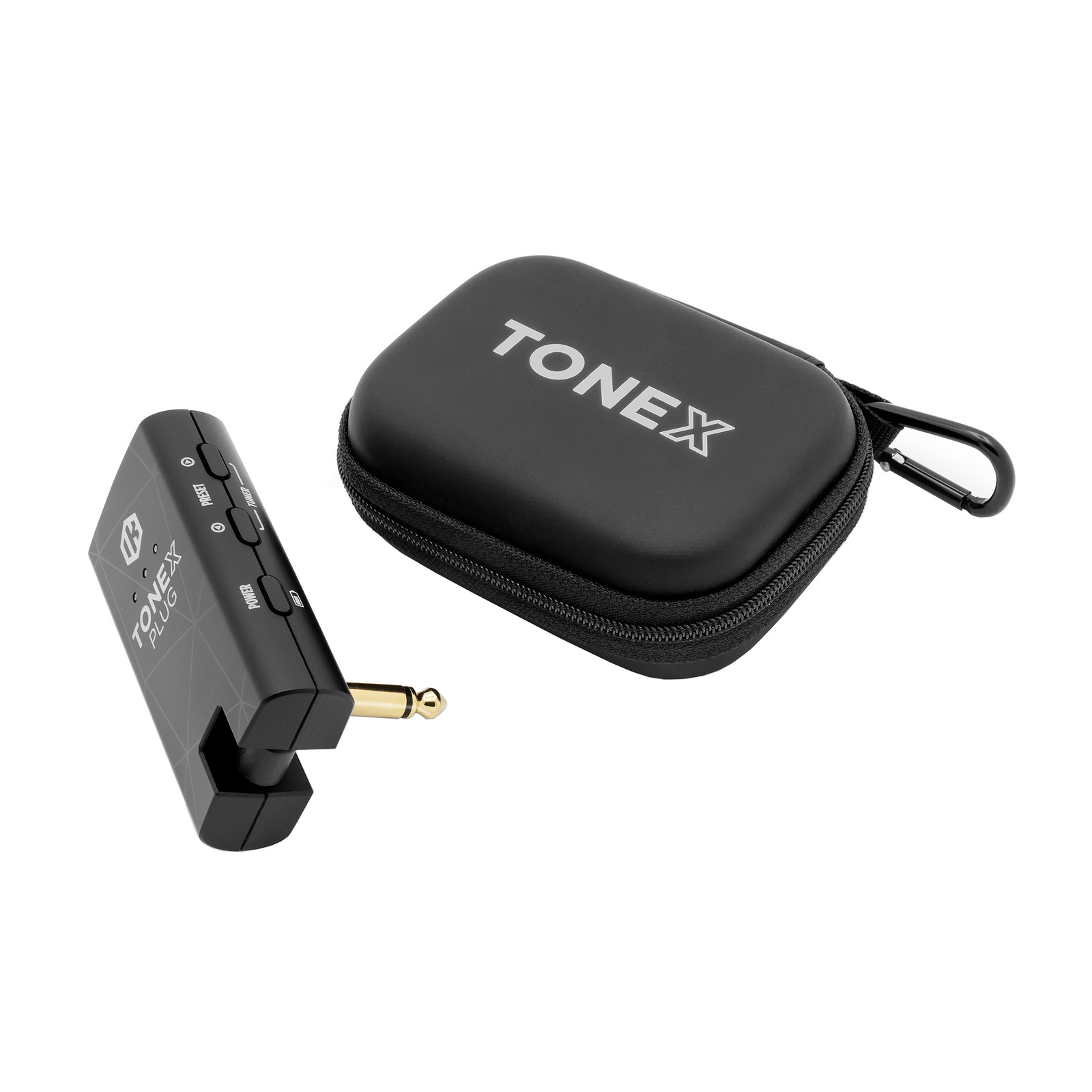 IK Multimedia TONEX Plug Guitar Headphone Amp + Pouch Bundle