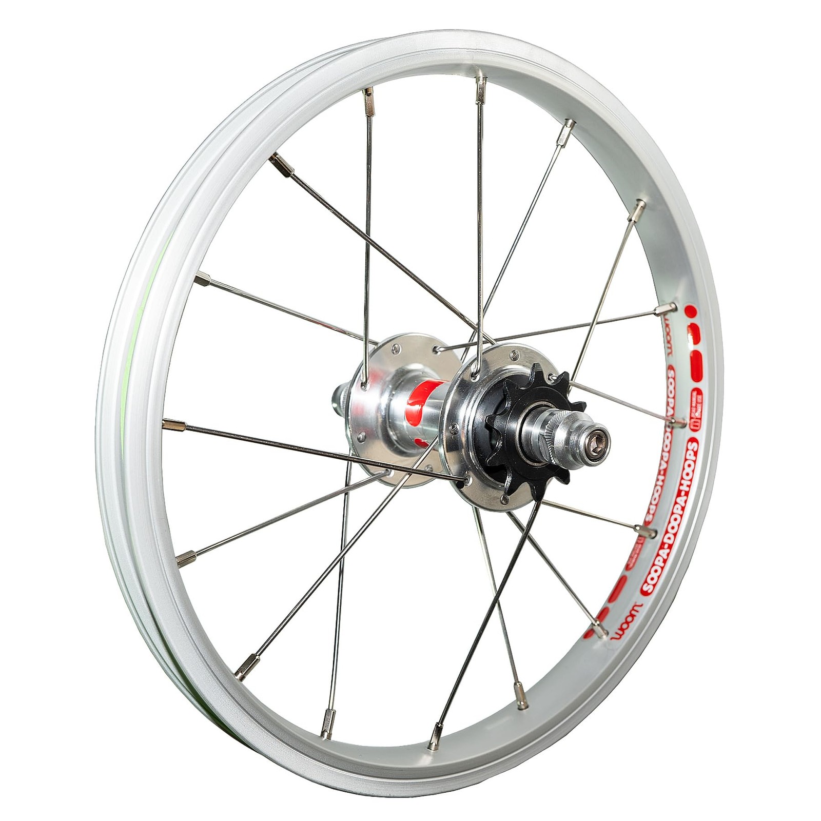 woom 2 Freewheel Kit, Optional Hub Conversion Kit for Silver