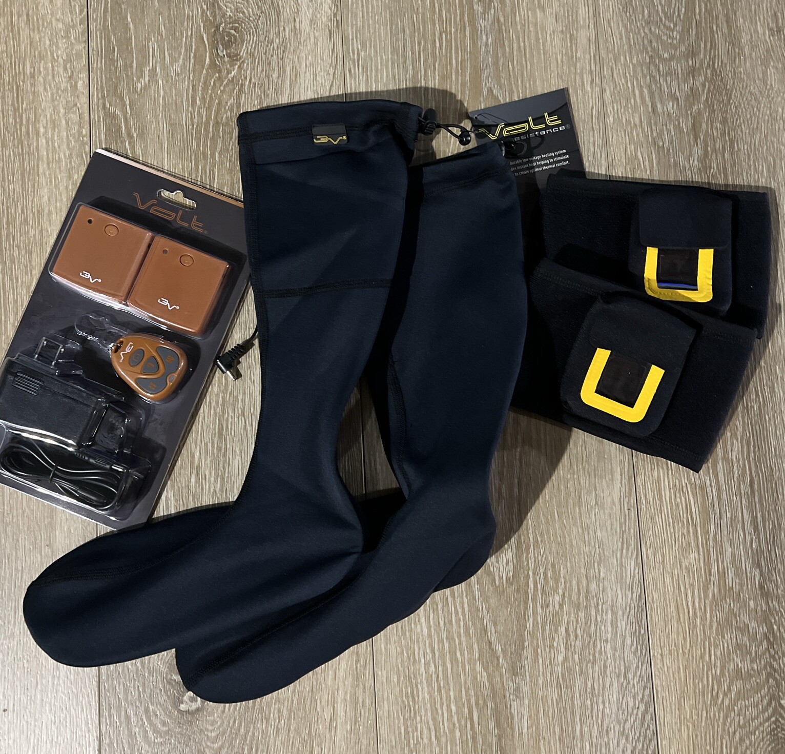 Volt Heat Rechargeable Heated Socks Unisex Size Small