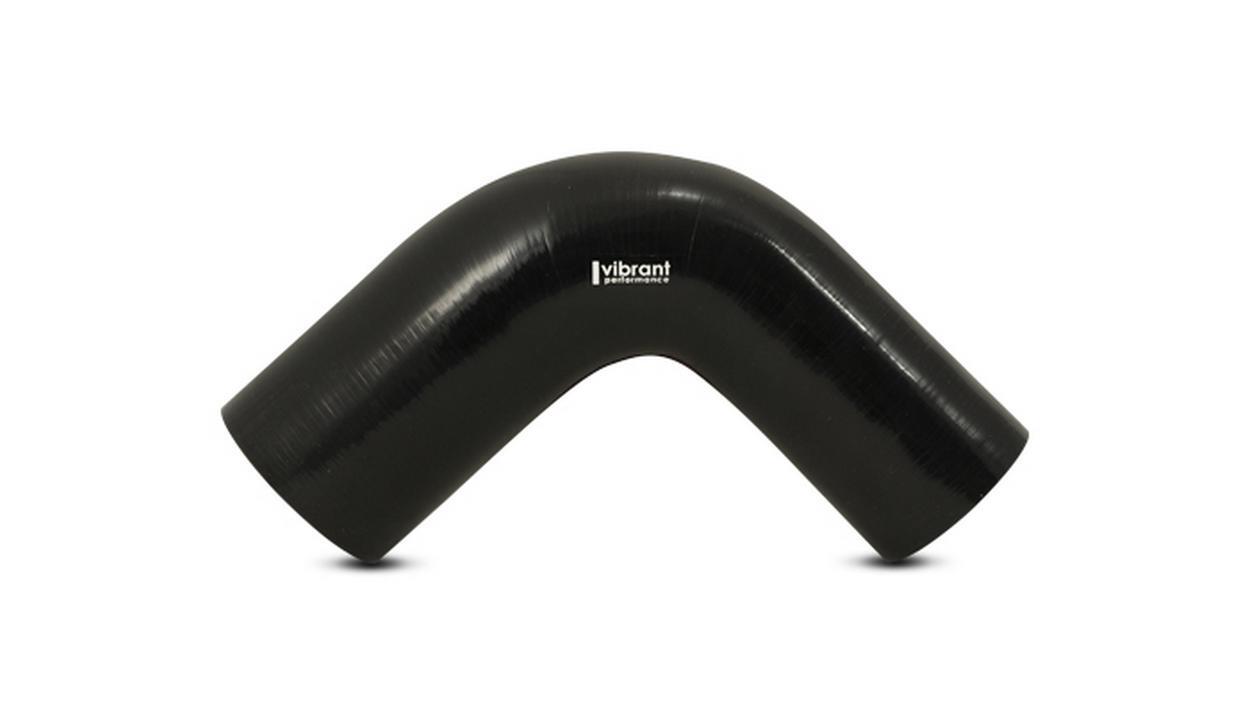 Vibrant 2781 90 Degree Reducer Elbow 2.75" I.D. x 2.5" I.D. Black
