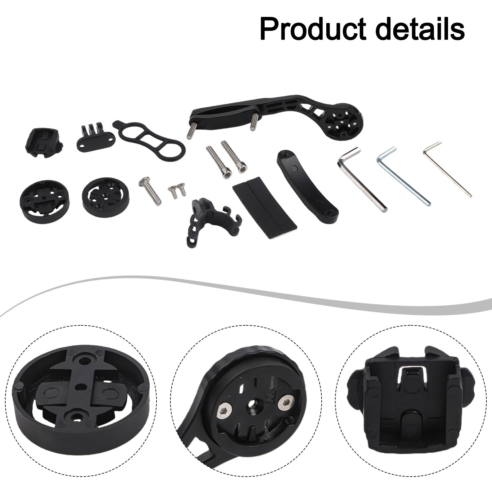 Lightweight Camera Base for Bicycle Stopwatch with Multiple Attachment Options