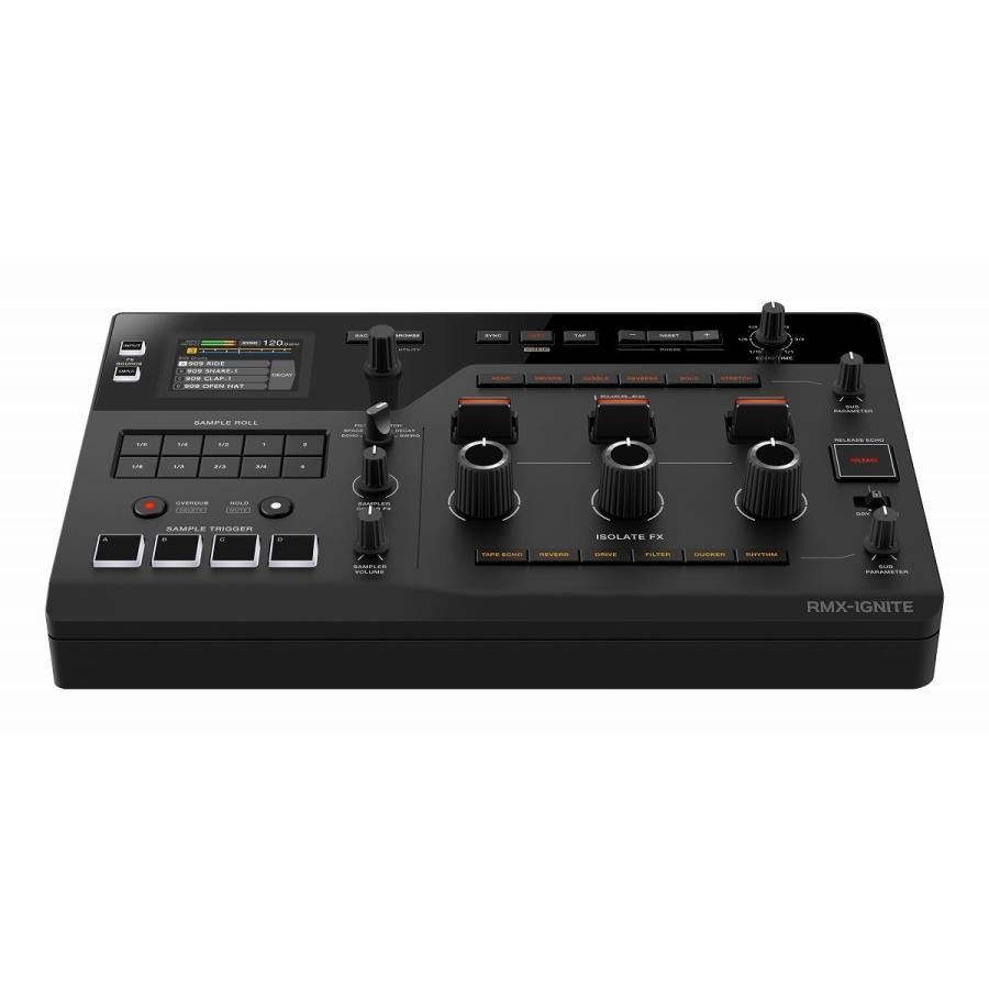 AlphaTheta RMX-IGNITE Remix Station DJ Effects Sampler 3-BAND FX Section