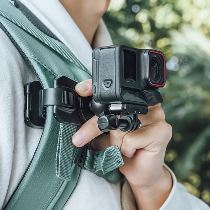 Backpack Strap Mount Quick Clip For Camera Phones for 0.5-10mm Thickness Strap