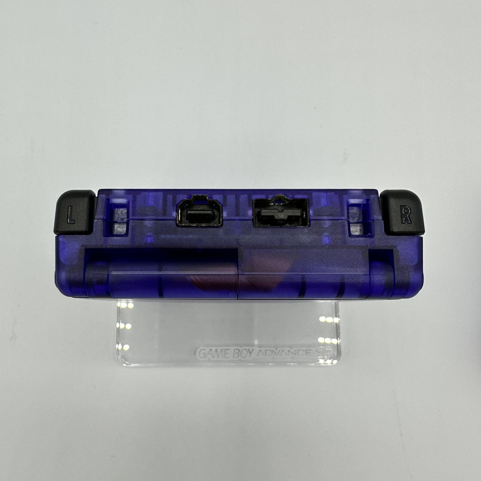 Gameboy Advance SP AGS-001 or IPS Grape Purple Glow *Glass Lens & New Battery*