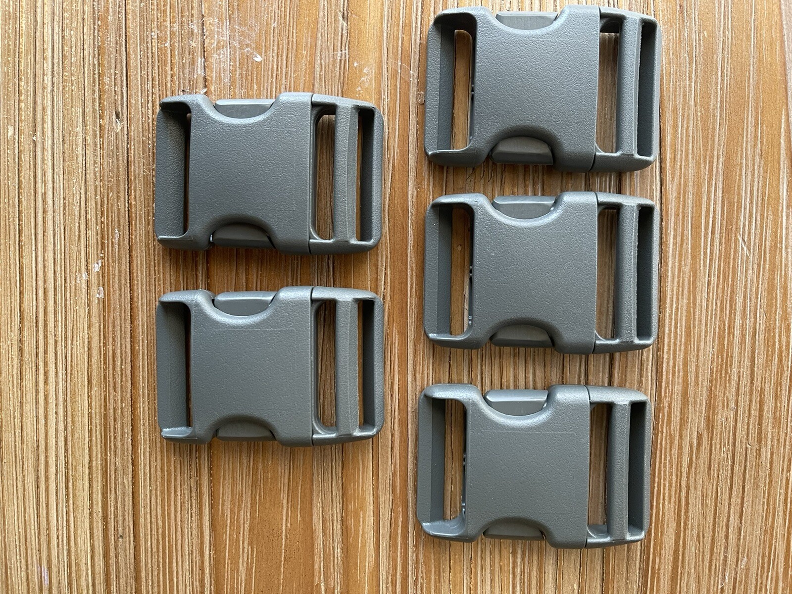 (LOT OF 5) 38mm 1.5 US MILITARY ISSUE Warrior Standard Quick Release Buckle